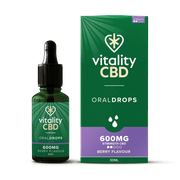 Vitality CBD Drops (Hempseed) 600mg - Vapour Central